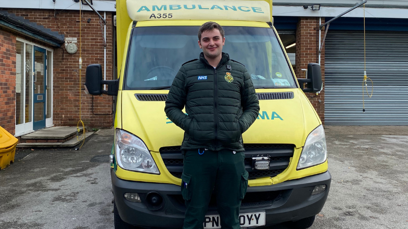 Picture of Emergency Medical Technician Danny Cox.