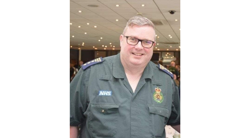 Head and shoulder image of Senior Paramedic Team Leader Paul Smith