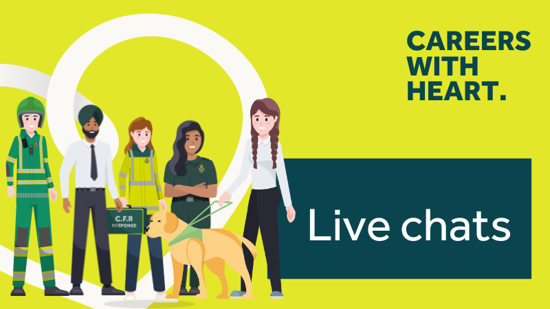 Live chats - careers with heart