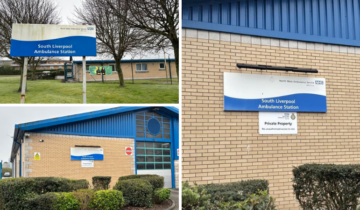 collage of photos of ambulance stations