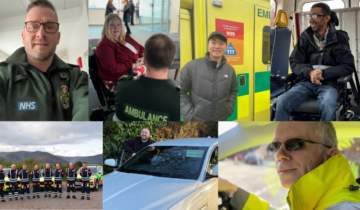 Collage of NWAS volunteers