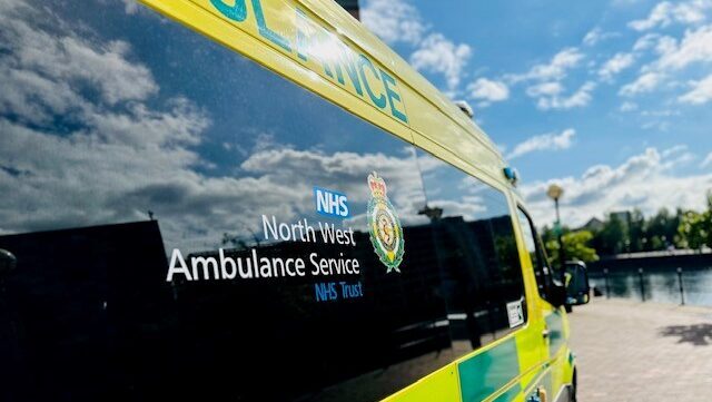 Sunny ambulance Salford
